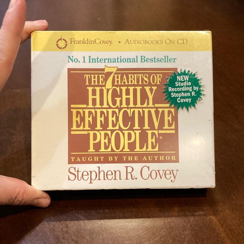 NWT - Audiobook on CD - 7 Habits of Highly Effective People